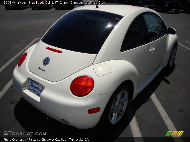 Campanella White / Gray 2004 Volkswagen New Beetle GLS 1.8T Coupe
