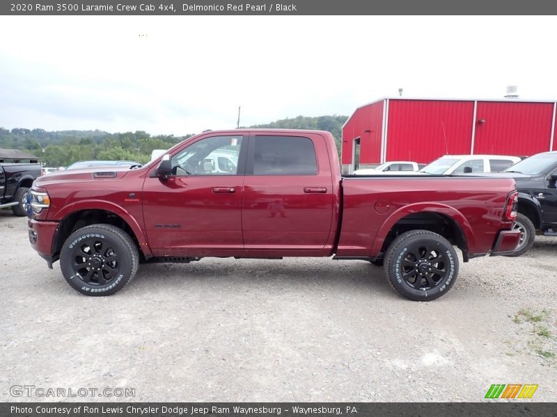 2020 3500 Laramie Crew Cab 4x4 Delmonico Red Pearl