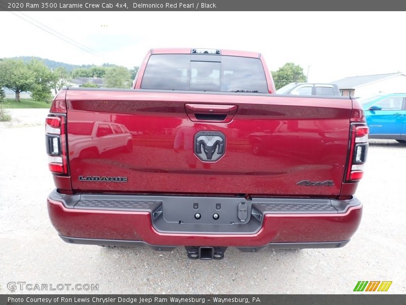 Delmonico Red Pearl / Black 2020 Ram 3500 Laramie Crew Cab 4x4