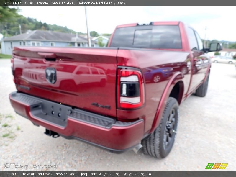 Delmonico Red Pearl / Black 2020 Ram 3500 Laramie Crew Cab 4x4
