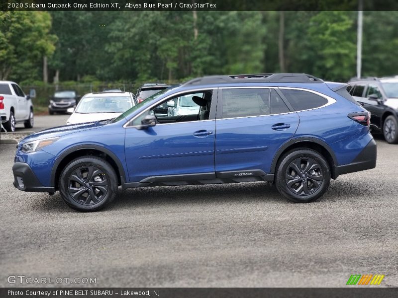  2020 Outback Onyx Edition XT Abyss Blue Pearl