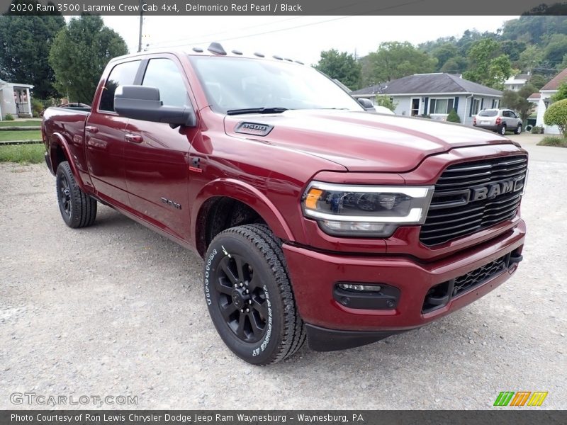  2020 3500 Laramie Crew Cab 4x4 Delmonico Red Pearl