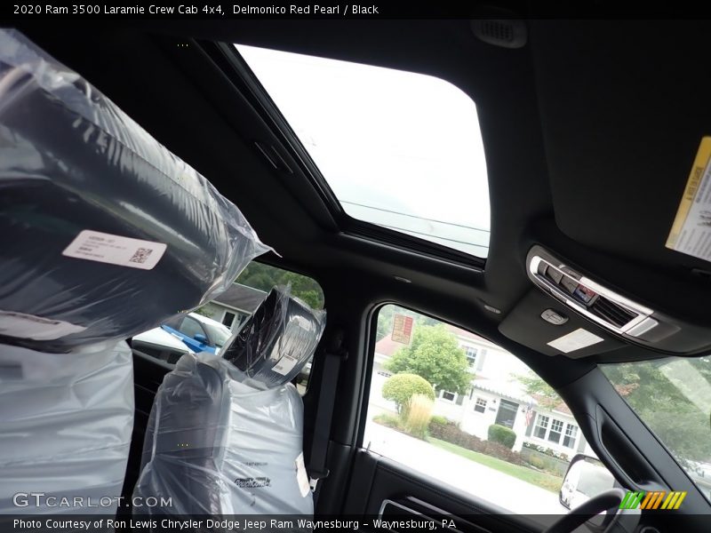 Delmonico Red Pearl / Black 2020 Ram 3500 Laramie Crew Cab 4x4