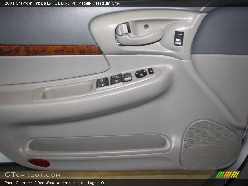 Galaxy Silver Metallic / Medium Gray 2001 Chevrolet Impala LS