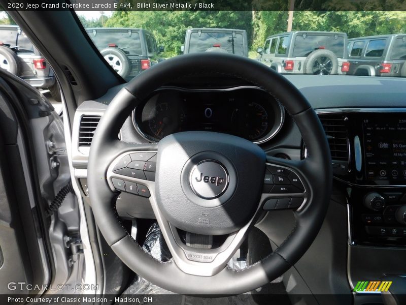 Billet Silver Metallic / Black 2020 Jeep Grand Cherokee Laredo E 4x4