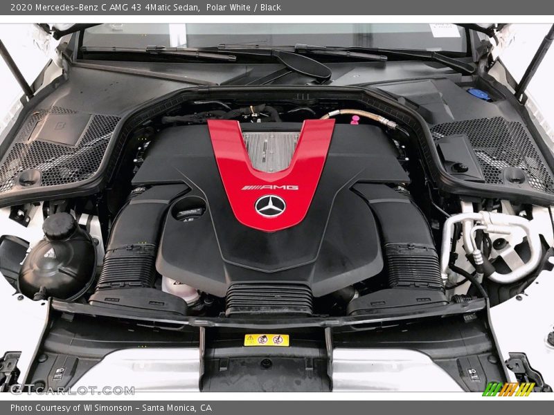  2020 C AMG 43 4Matic Sedan Engine - 3.0 Liter AMG biturbo DOHC 24-Valve VVT V6