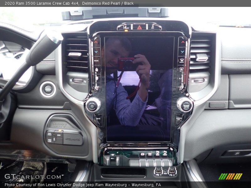 Delmonico Red Pearl / Black 2020 Ram 3500 Laramie Crew Cab 4x4