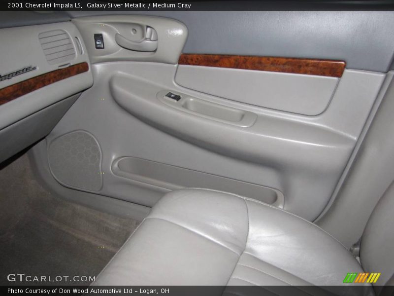 Galaxy Silver Metallic / Medium Gray 2001 Chevrolet Impala LS