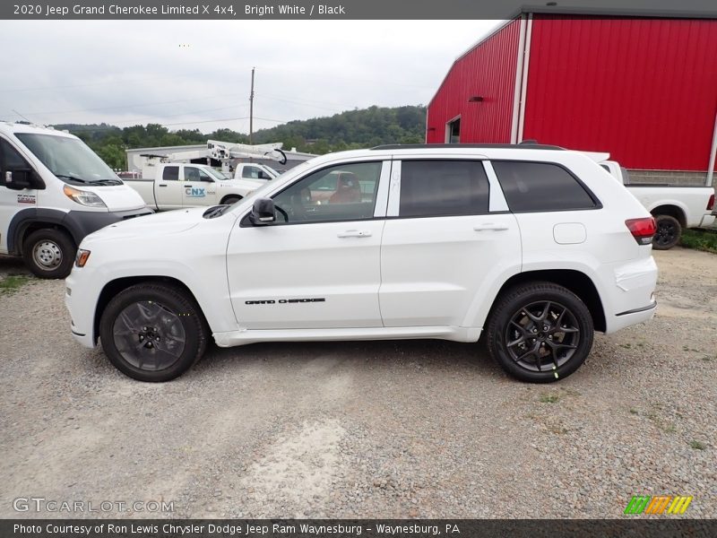 Bright White / Black 2020 Jeep Grand Cherokee Limited X 4x4