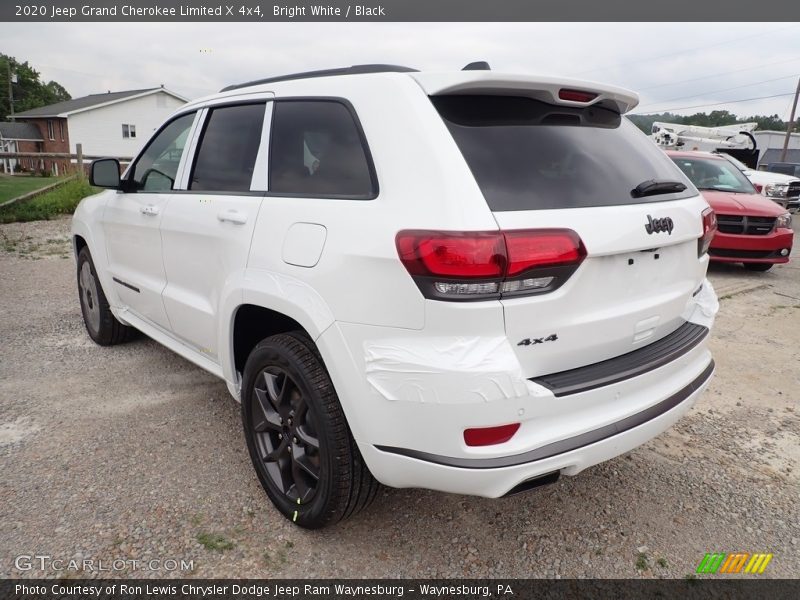 Bright White / Black 2020 Jeep Grand Cherokee Limited X 4x4