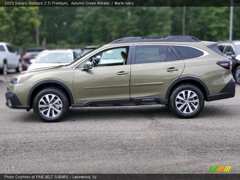  2020 Outback 2.5i Premium Autumn Green Metallic