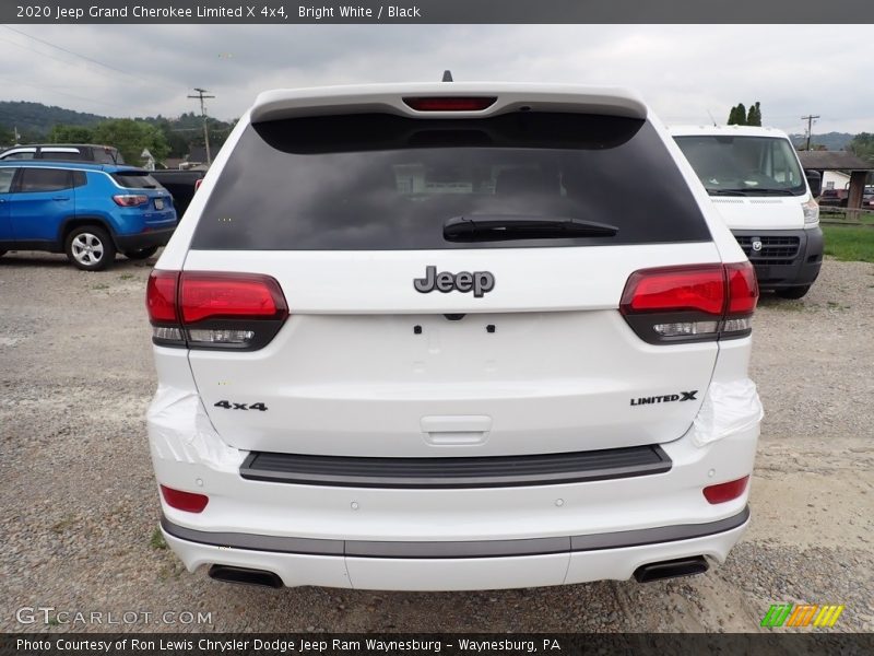 Bright White / Black 2020 Jeep Grand Cherokee Limited X 4x4