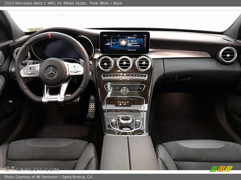 Dashboard of 2020 C AMG 43 4Matic Sedan