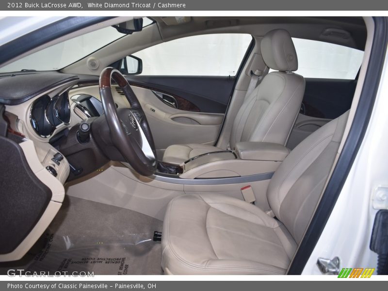 Front Seat of 2012 LaCrosse AWD