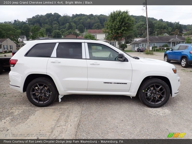 Bright White / Black 2020 Jeep Grand Cherokee Limited X 4x4