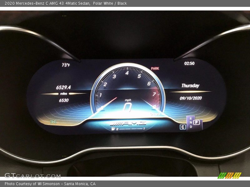  2020 C AMG 43 4Matic Sedan AMG 43 4Matic Sedan Gauges