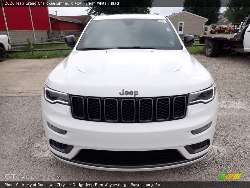 Bright White / Black 2020 Jeep Grand Cherokee Limited X 4x4