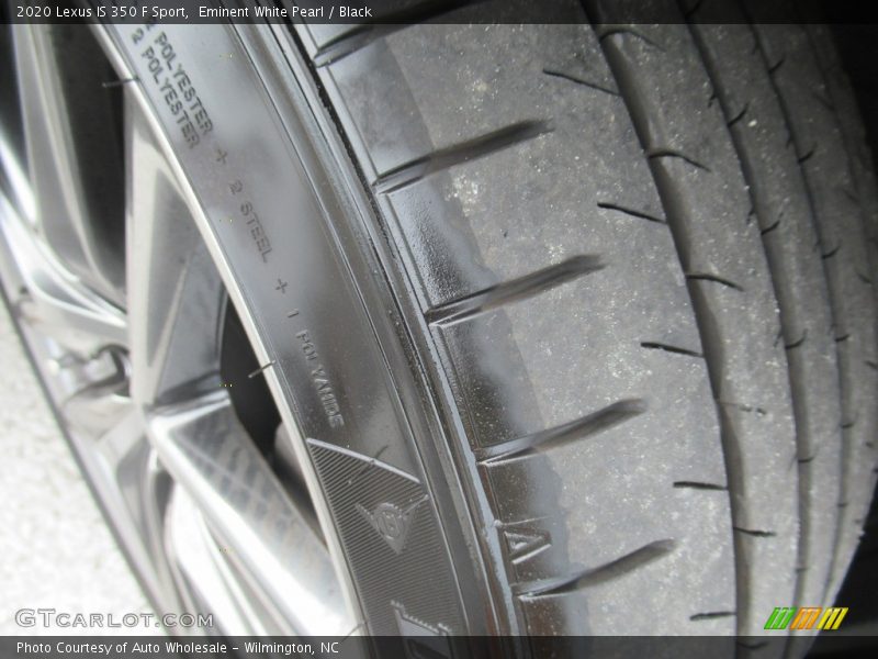 Eminent White Pearl / Black 2020 Lexus IS 350 F Sport