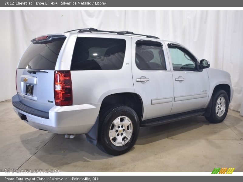 Silver Ice Metallic / Ebony 2012 Chevrolet Tahoe LT 4x4