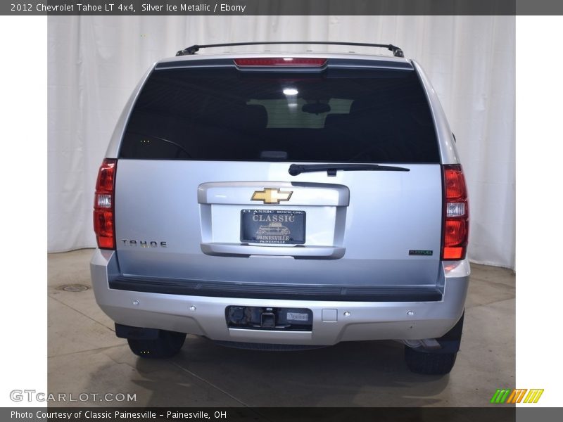 Silver Ice Metallic / Ebony 2012 Chevrolet Tahoe LT 4x4