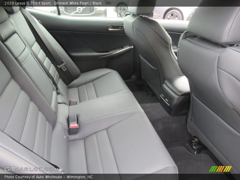 Rear Seat of 2020 IS 350 F Sport
