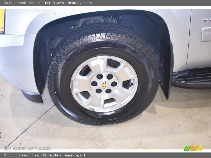 Silver Ice Metallic / Ebony 2012 Chevrolet Tahoe LT 4x4