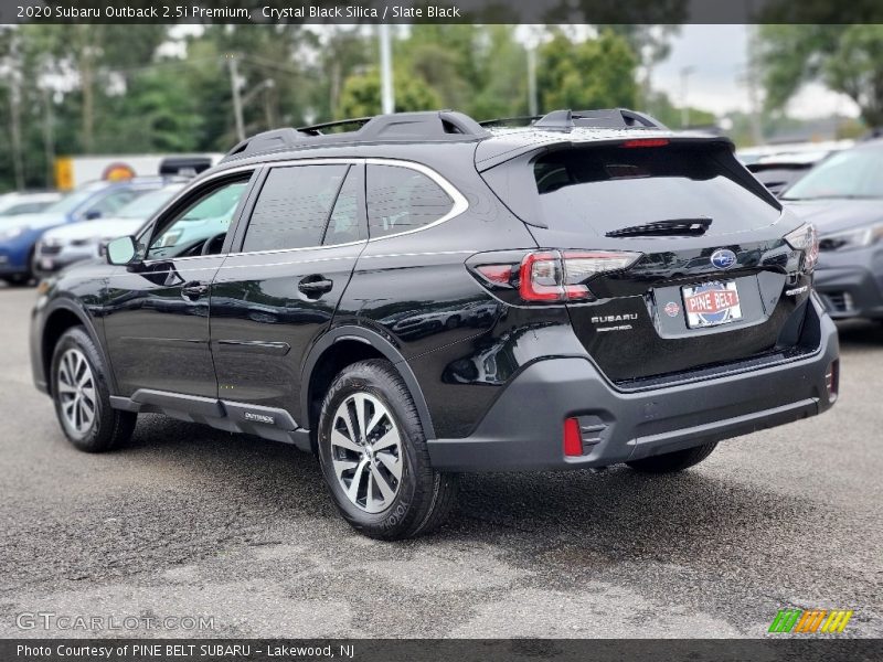 Crystal Black Silica / Slate Black 2020 Subaru Outback 2.5i Premium