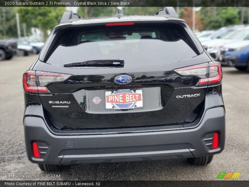Crystal Black Silica / Slate Black 2020 Subaru Outback 2.5i Premium
