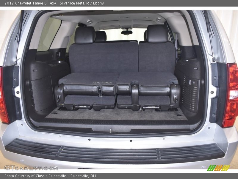 Silver Ice Metallic / Ebony 2012 Chevrolet Tahoe LT 4x4