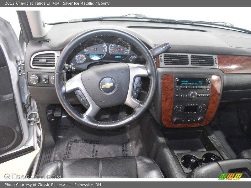 Silver Ice Metallic / Ebony 2012 Chevrolet Tahoe LT 4x4