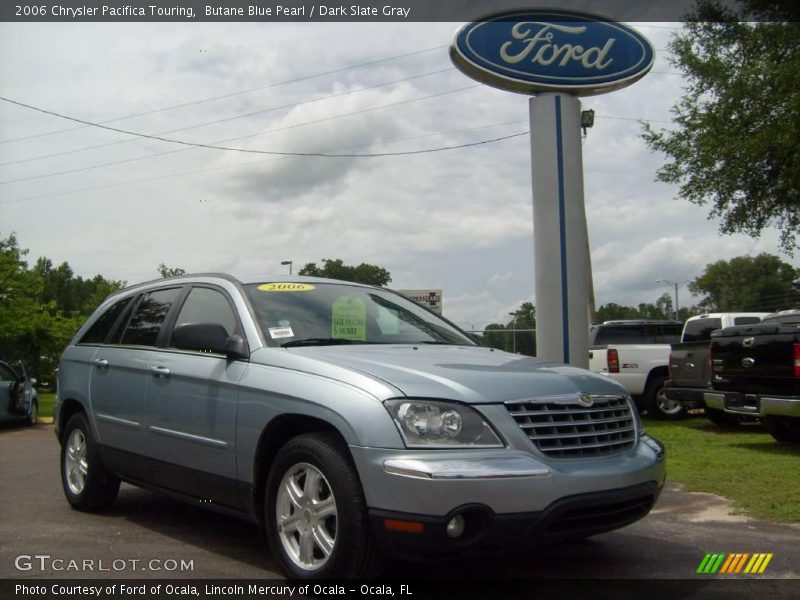 Butane Blue Pearl / Dark Slate Gray 2006 Chrysler Pacifica Touring