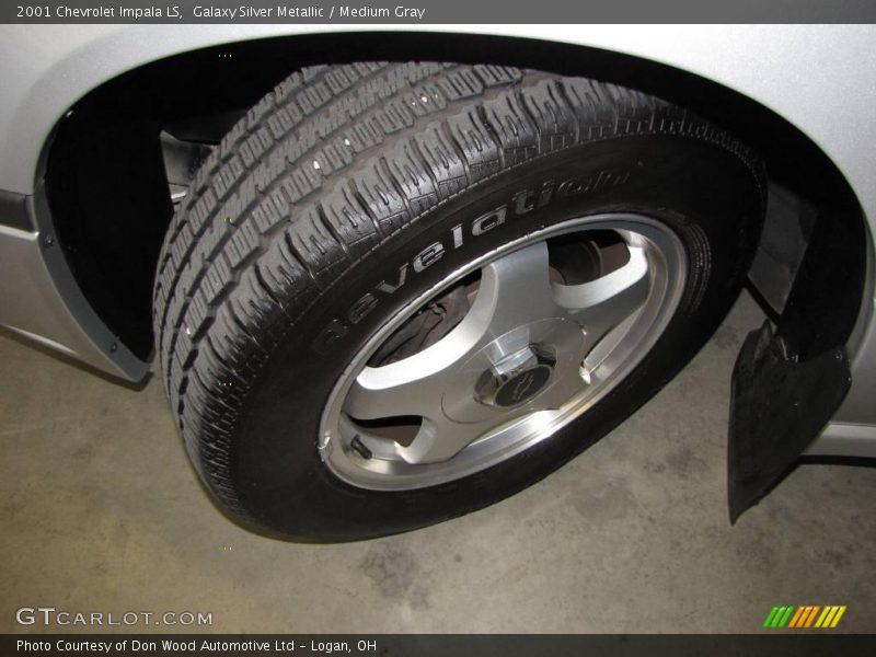Galaxy Silver Metallic / Medium Gray 2001 Chevrolet Impala LS