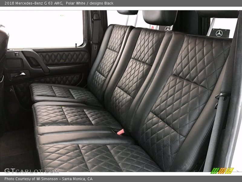 Polar White / designo Black 2018 Mercedes-Benz G 63 AMG