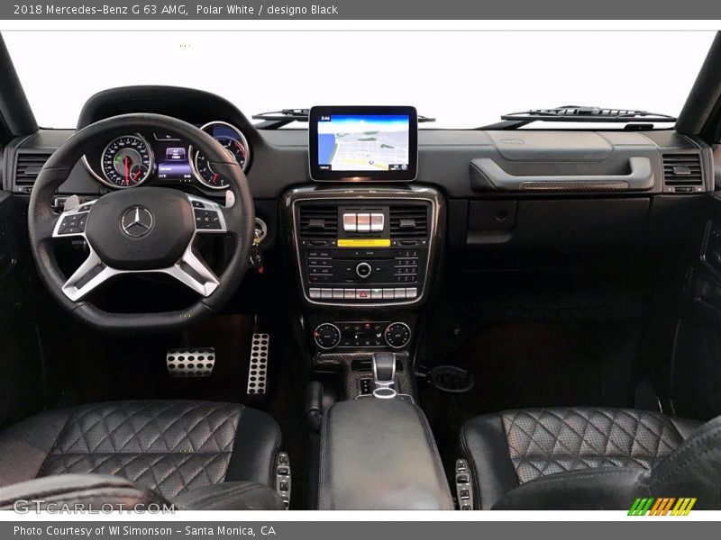 Polar White / designo Black 2018 Mercedes-Benz G 63 AMG