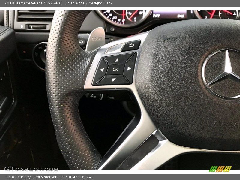 Polar White / designo Black 2018 Mercedes-Benz G 63 AMG