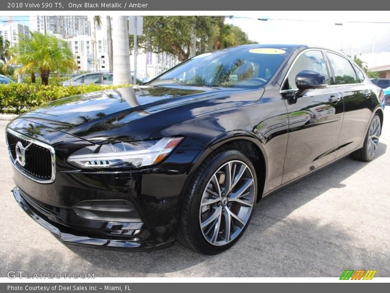 Onyx Black Metallic / Amber 2018 Volvo S90 T5