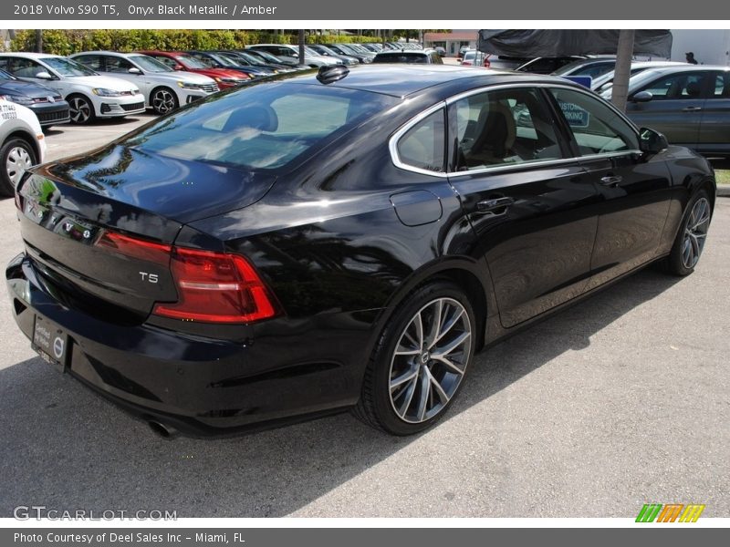 Onyx Black Metallic / Amber 2018 Volvo S90 T5