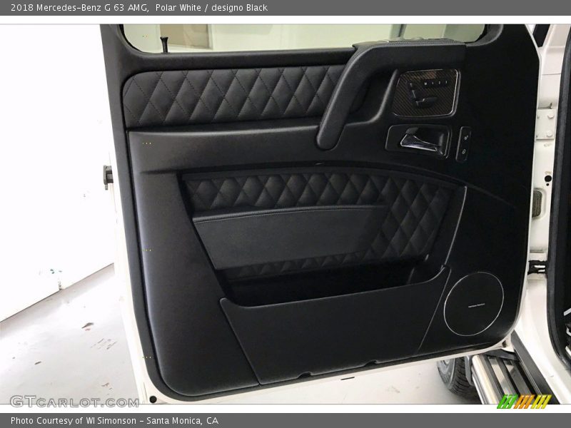 Polar White / designo Black 2018 Mercedes-Benz G 63 AMG