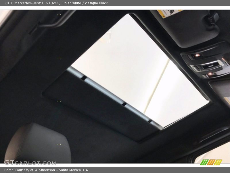 Polar White / designo Black 2018 Mercedes-Benz G 63 AMG