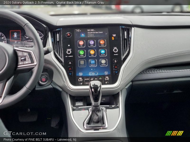 Crystal Black Silica / Titanium Gray 2020 Subaru Outback 2.5i Premium
