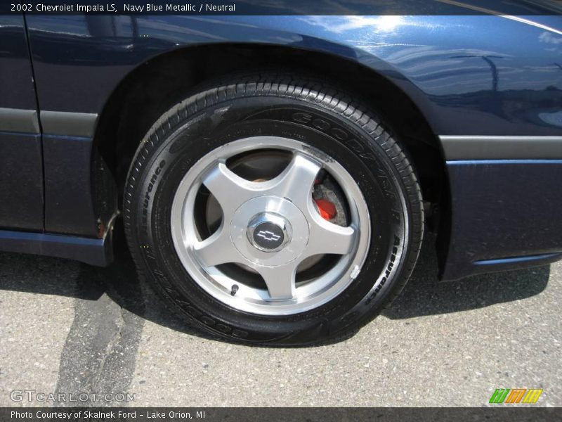 Navy Blue Metallic / Neutral 2002 Chevrolet Impala LS