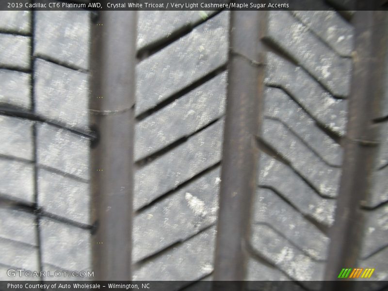 Crystal White Tricoat / Very Light Cashmere/Maple Sugar Accents 2019 Cadillac CT6 Platinum AWD