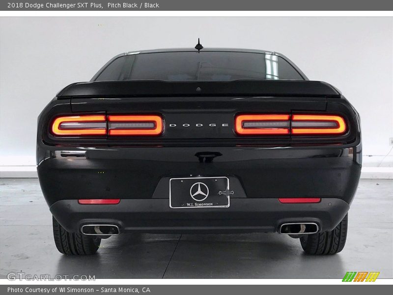 Pitch Black / Black 2018 Dodge Challenger SXT Plus