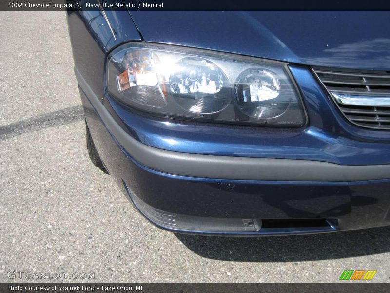 Navy Blue Metallic / Neutral 2002 Chevrolet Impala LS