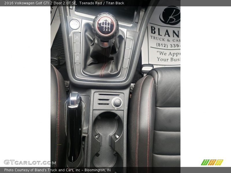 Toenado Red / Titan Black 2016 Volkswagen Golf GTI 2 Door 2.0T SE