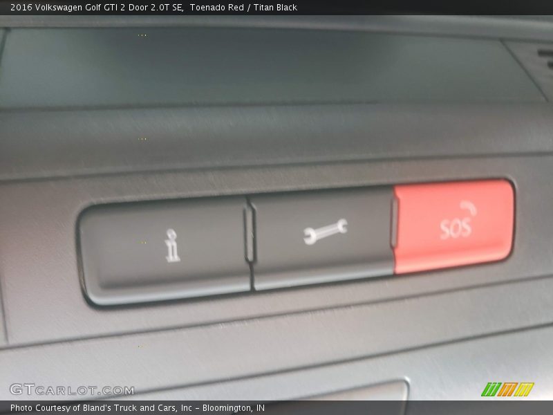 Toenado Red / Titan Black 2016 Volkswagen Golf GTI 2 Door 2.0T SE