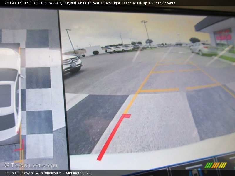 Crystal White Tricoat / Very Light Cashmere/Maple Sugar Accents 2019 Cadillac CT6 Platinum AWD