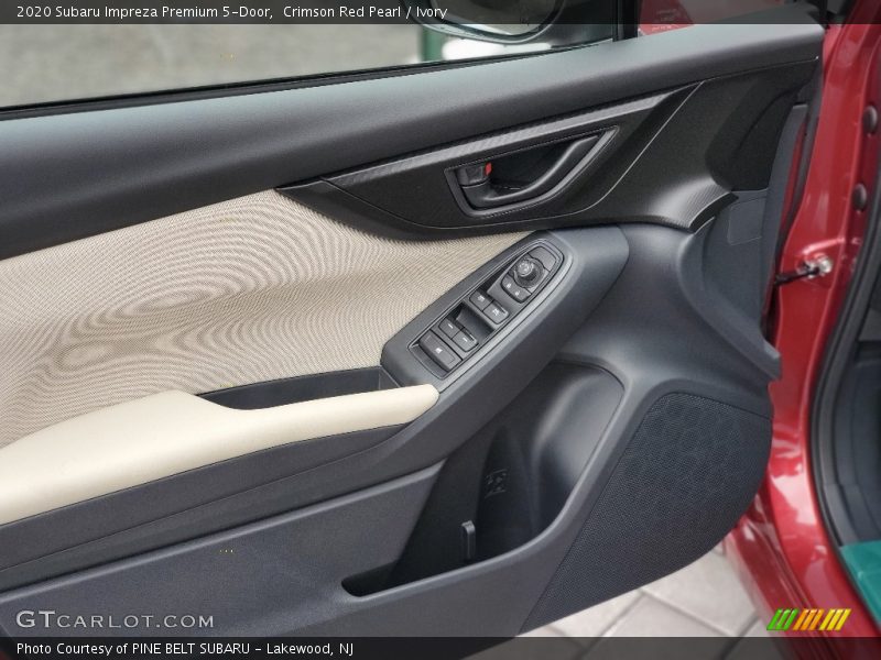 Crimson Red Pearl / Ivory 2020 Subaru Impreza Premium 5-Door