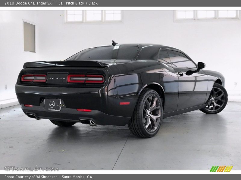 Pitch Black / Black 2018 Dodge Challenger SXT Plus