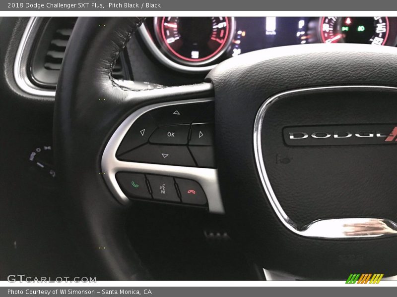 Pitch Black / Black 2018 Dodge Challenger SXT Plus